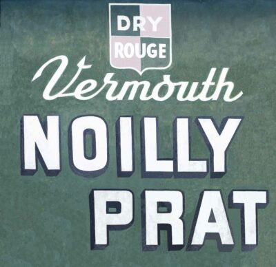painted wall advertising NOILLY PRAT - Vinay 38 D1092