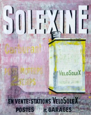 Old SOLEXINE painted wall advertisement - Neyron-01