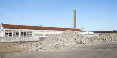 D2020 Démolition d' usine à fleury-les-Aubrais-45